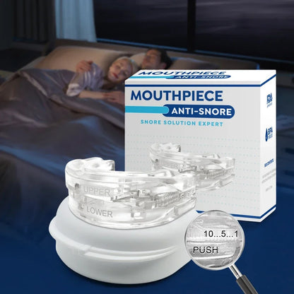 Anti-Snoring Mouthguard|Improves Sleep Teeth Bruxism Sleep and Apnea Snoring Device Stops Snoring